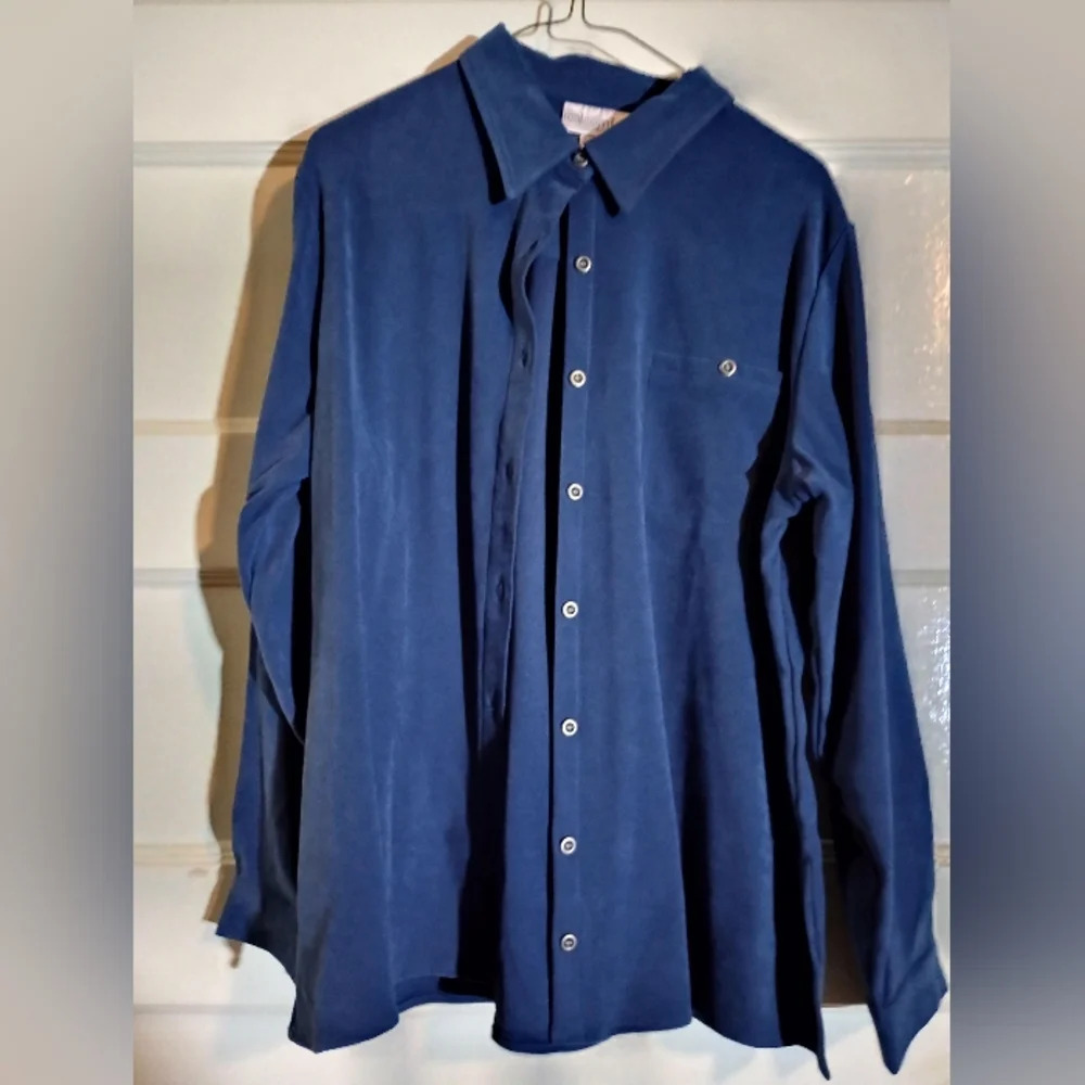 Chadwick says 14 women's button down shirt
